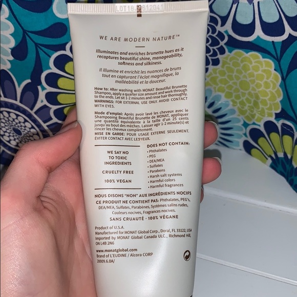 MONAT Color  and Enhance, Beautiful Brunette - Picture 6 of 8